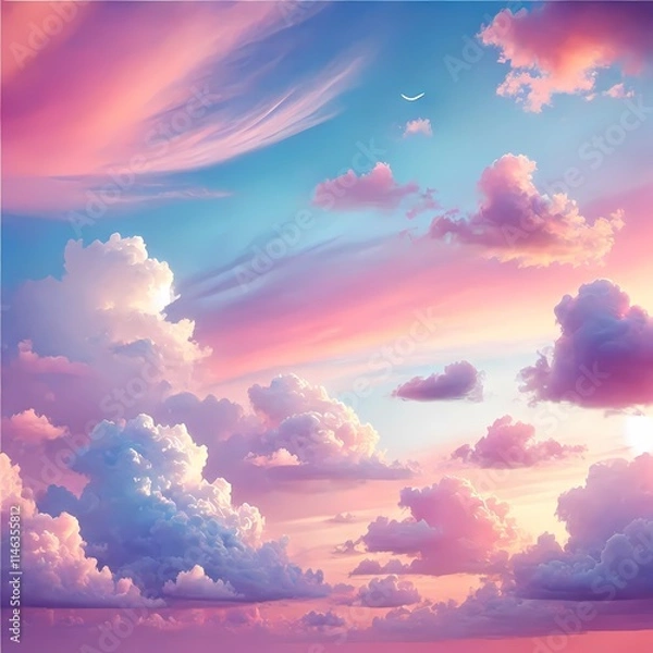 Obraz clouds in the sky