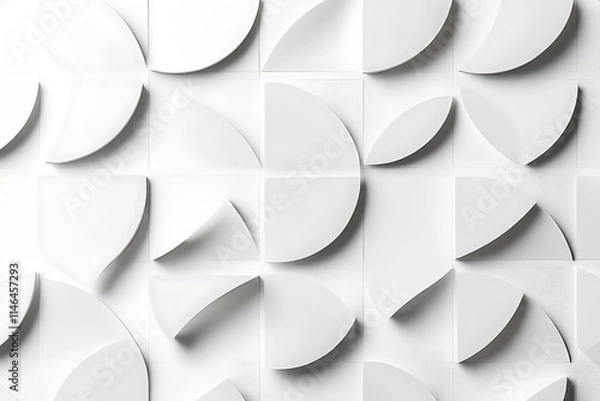 Fototapeta a beautiful abstract smooth white background with lighting