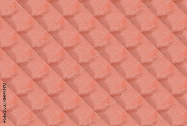 Obraz Peach Diagonal Textured Pattern Background.