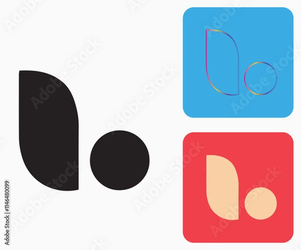 Obraz L Logo, L Monogram,  Letter L Logo, Creative Icon, Modern, Vector