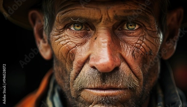 Fototapeta old man portrait