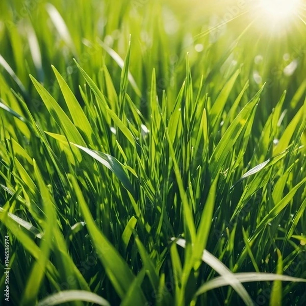Obraz green grass background