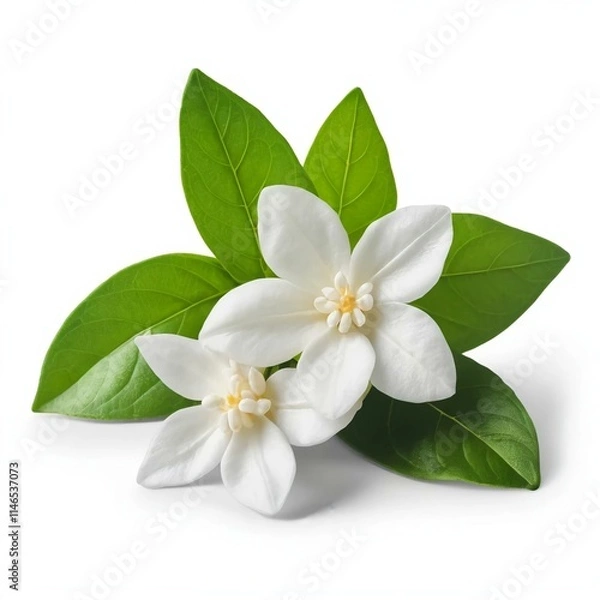 Obraz white frangipani flower