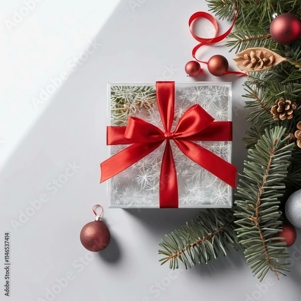 Obraz christmas gift box