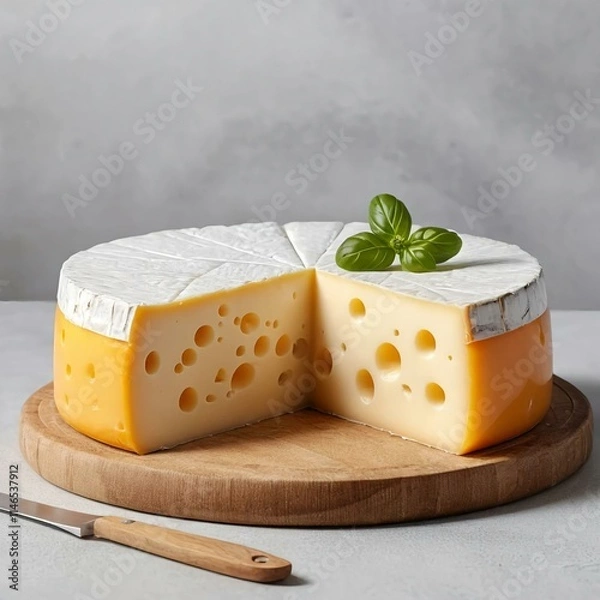 Obraz cheese and herbs