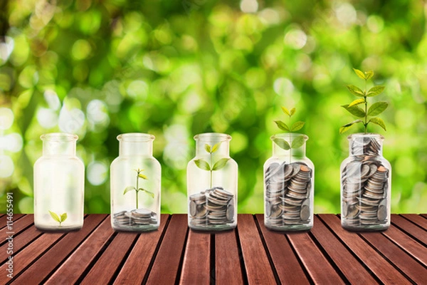 Obraz Saving money concept