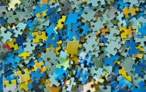 Obraz spilzeug puzzle