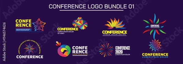 Obraz Logo Conference Bundle 01