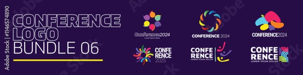 Obraz Logo Conference Bundle  06