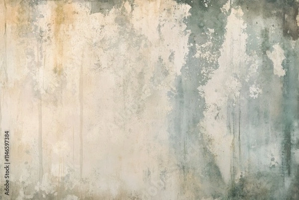 Fototapeta Textured Background with Soft Earthy Tones and Subtle Watercolor Effects Ideal for Creative Design Projects and Minimalist Aesthetic Preferences