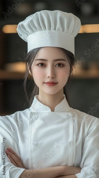 Obraz A chef in the kitchen