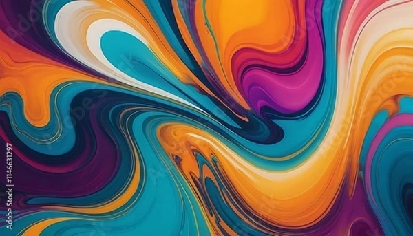 Fototapeta abstract colorful background