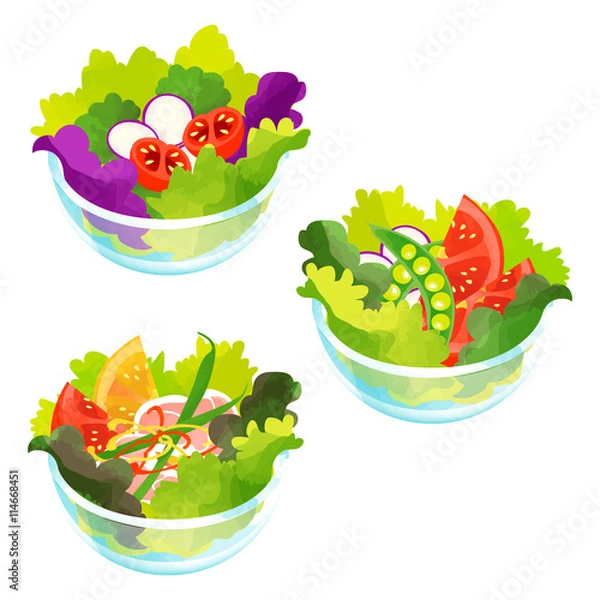 Fototapeta サラダ