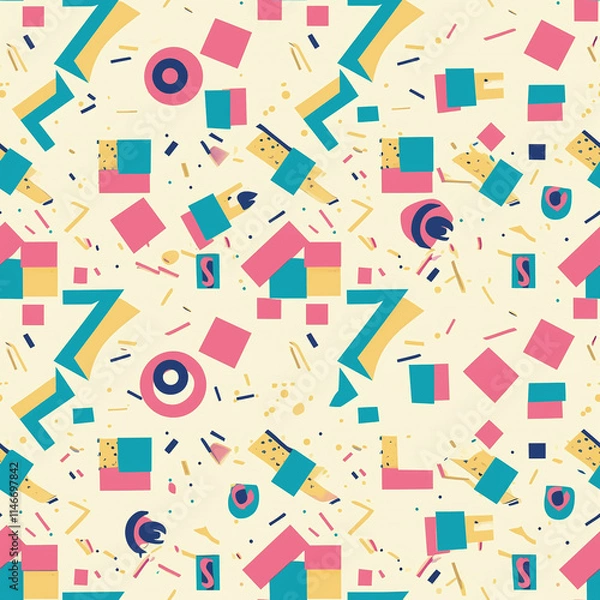 Obraz seamless pattern graphic 