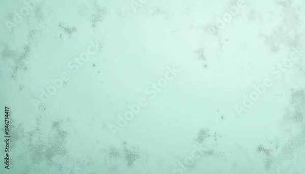 Fototapeta Vintage Teal Speckled Texture with Distressed Effect