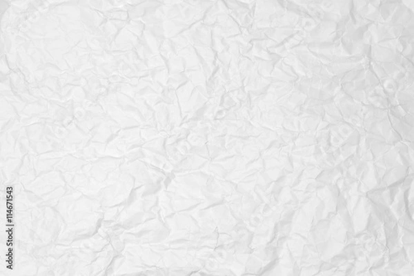 Fototapeta crumpled paper texture for background
