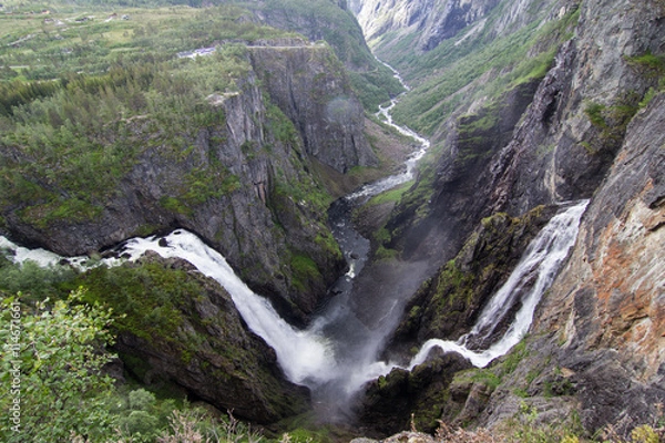 Fototapeta Voringsfossen, Norway