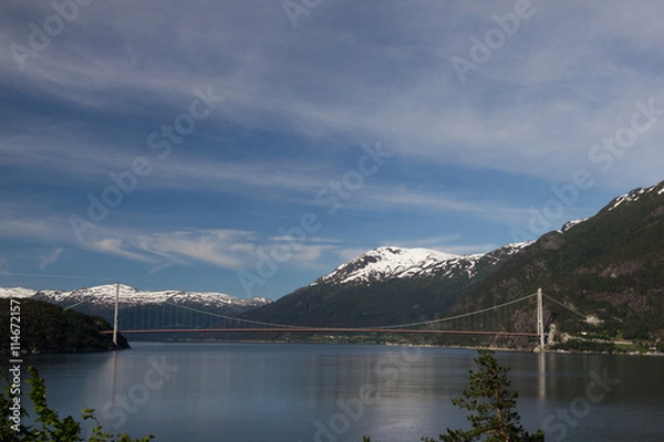 Obraz Hardangerbrua, Norway