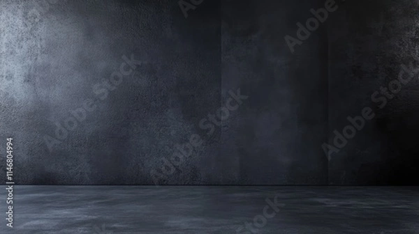 Fototapeta Dark Minimalist Background for Product Photography and Artwork Display