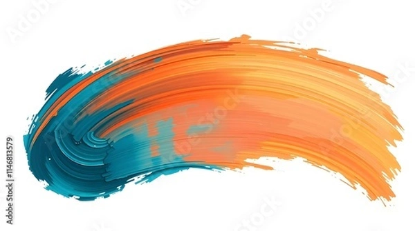 Fototapeta pastel stroke for artistic and creative projects focused on softness