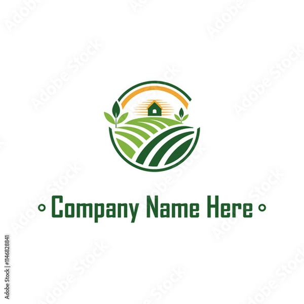 Obraz Agriculture logo vector 