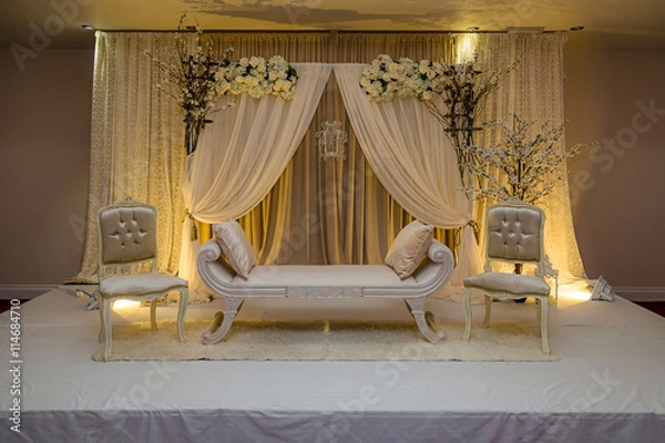 Obraz wedding stage