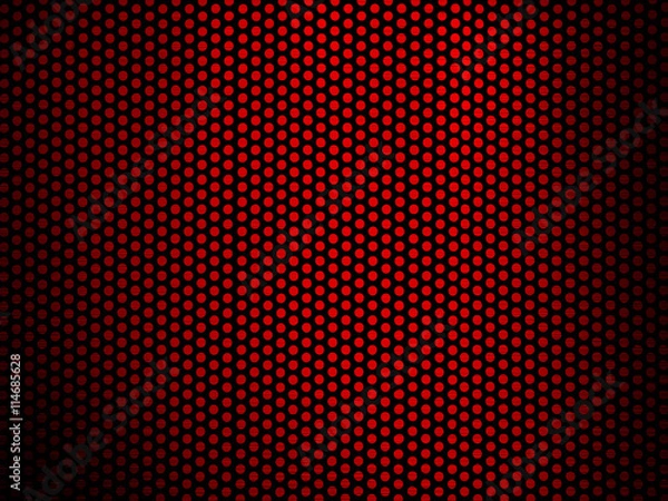 Obraz metal plate with dot design background