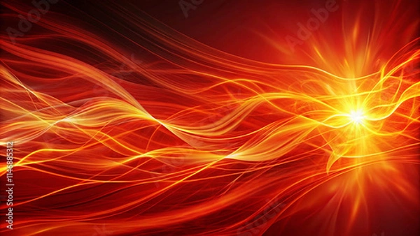 Fototapeta Abstract background with fire