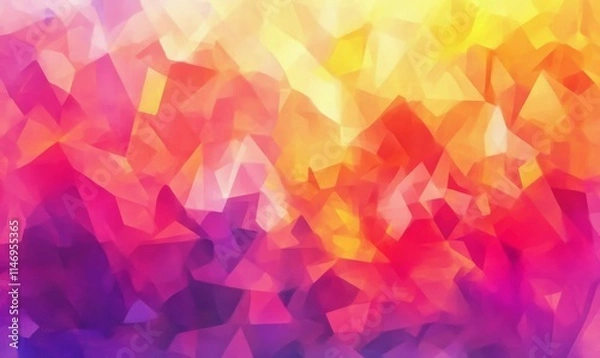 Fototapeta Stylish Design Texture Banner. Abstract Multicolored Painting. Generative AI.