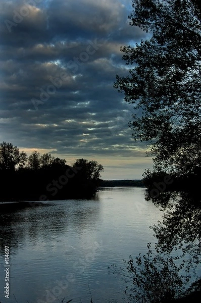 Obraz un soir sur la lire