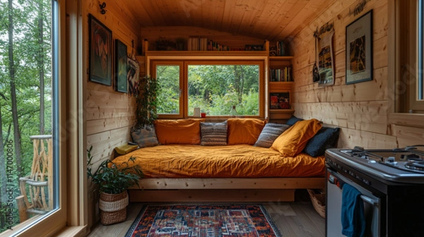 Obraz interior of tiny house