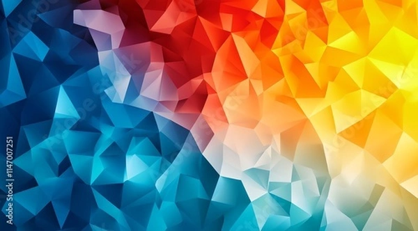 Fototapeta a colorful abstract background with a variety of colors and shapes in the background