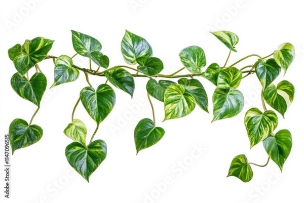 Fototapeta green plant isolated