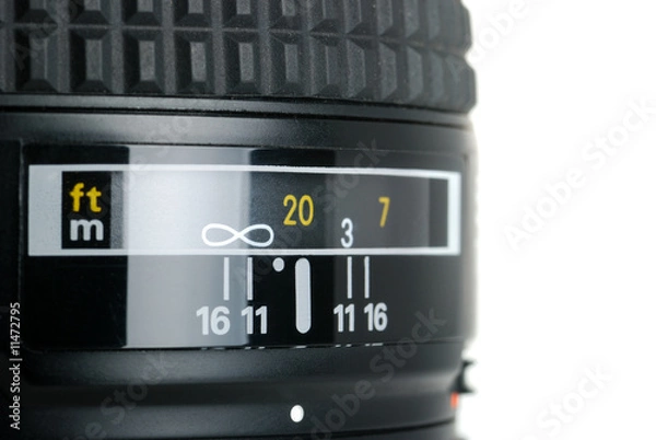 Obraz diaphragm objective background