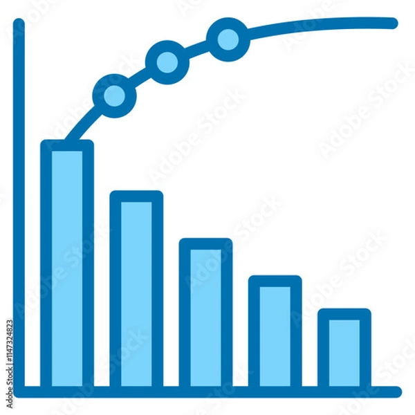 Fototapeta Pareto Analysis Icon
