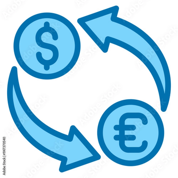 Fototapeta Currency Exchange Icon