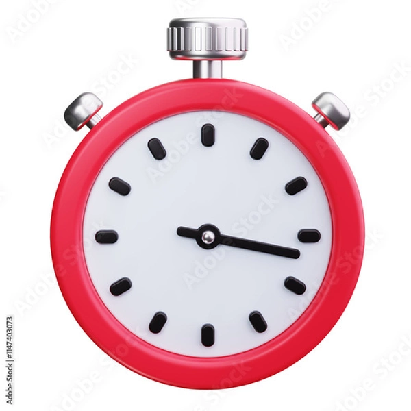 Fototapeta timer 3d render icons