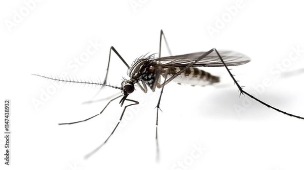 Obraz Mosquito isolated on white