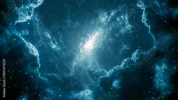 Obraz galaxy, space, universal, stars