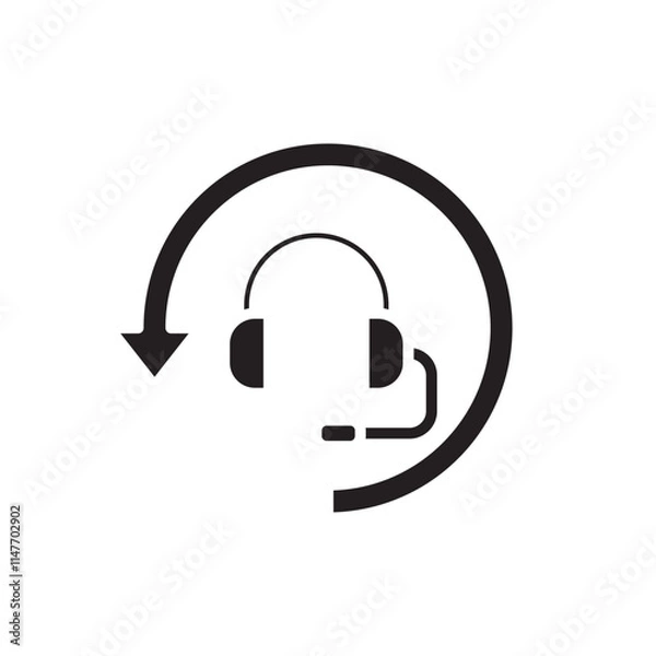 Fototapeta Tech Support Icon