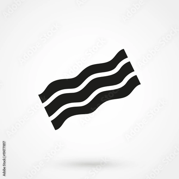 Obraz bacon icon