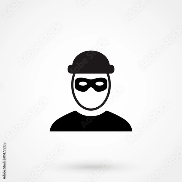 Obraz robber icon