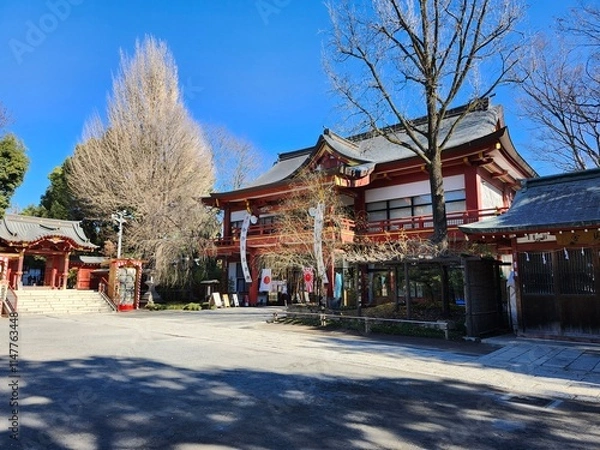 Obraz 秩父神社の境内
