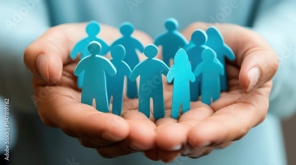 Obraz Nonprofit organizations implement management techniques, ensuring resources are used effectively for impactful projects