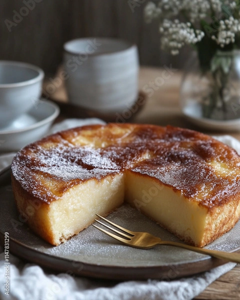 Fototapeta お母さんの自慢のミルクケーキ