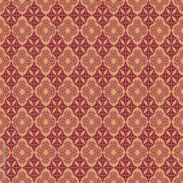 Obraz seamless damask pattern