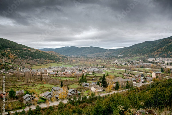 Obraz landscape with mountains
