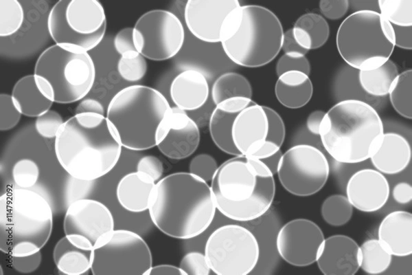 Obraz Black bokeh background