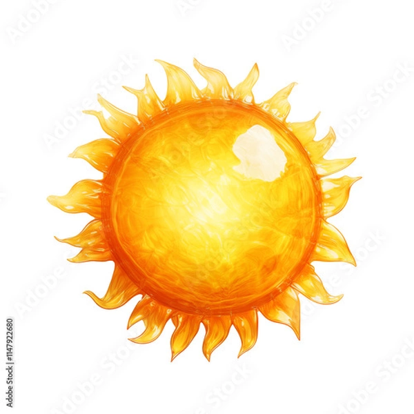 Obraz sun illustration 3D