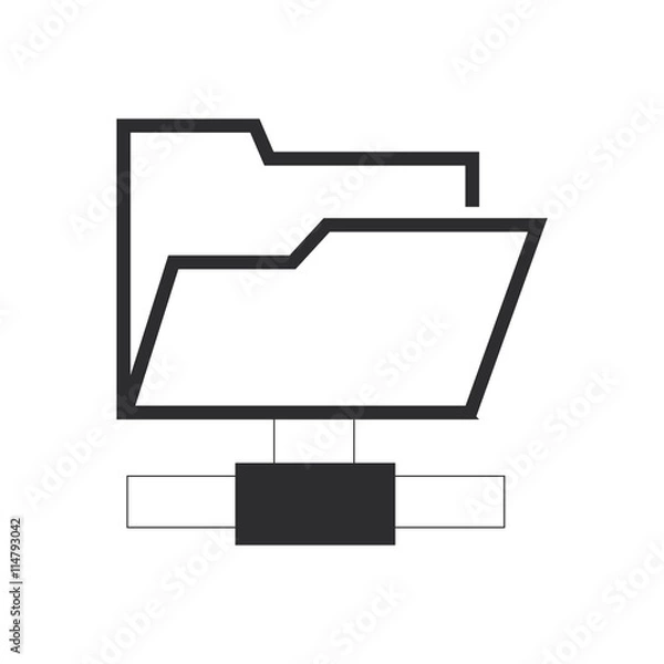 Obraz file folder icon